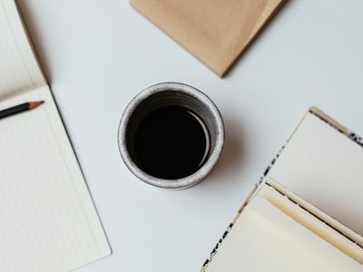 Minimalist desk arrangement with clean lines
